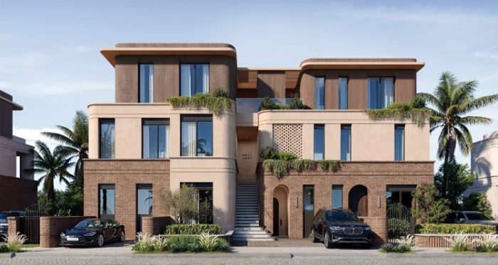 كمبوند كريسنت ووك التجمع السادس- Compound Crescent Walk New Cairo