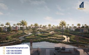 موقع كمبوند كي أوف جرينز زايد الجديدة Key of Greens Sheikh Zayed