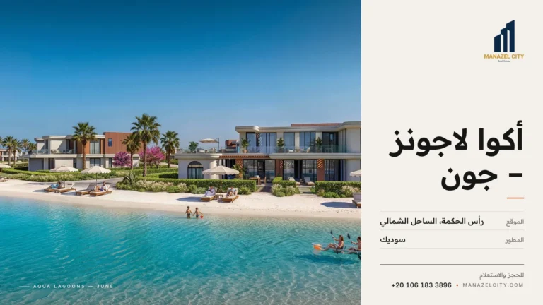 لاجون وشاليهات أكوا لاجونز في جون رأس الحكمة من سوديك